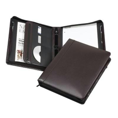 Binder Lthr Zip Regal Burg