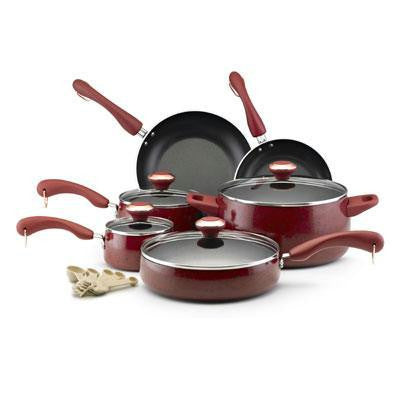 Pd Sign Porcelain 15pc Set Red