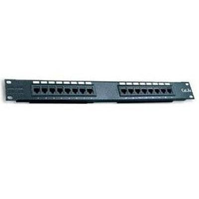 12port Cat6 110 Patch Pnl 1u