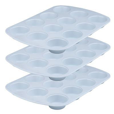 Cb 12 Cup Muffin Pan 3 Pk