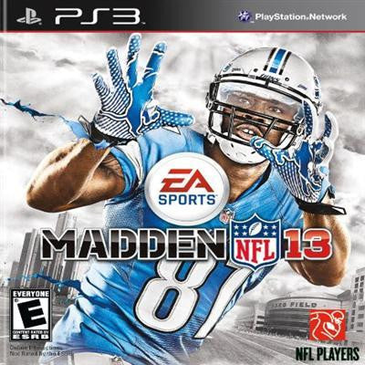 Madden Nfl 13  Ps3