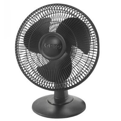 12" Table Fan 3 Speed Black