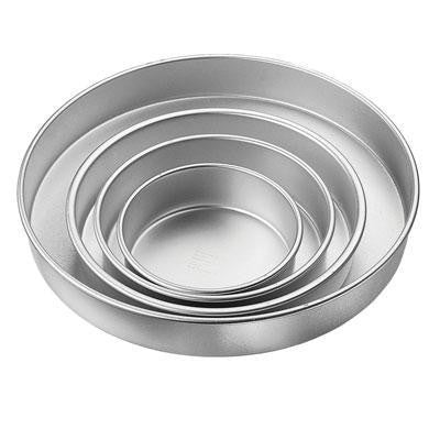 4pc Round Aluminum Pan Set