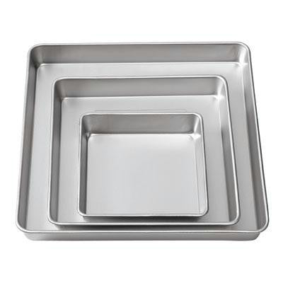 3pc Square Alum Pan Set