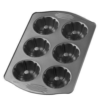 6 Cavity Mini Crs Fluted Pan