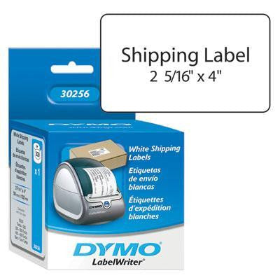 White Shipping Label 2-5-16"x4