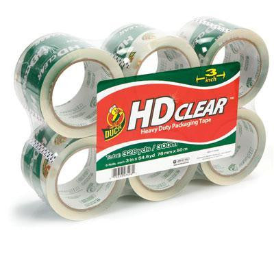 Duck 3" Hiperformpckgngtape6pk