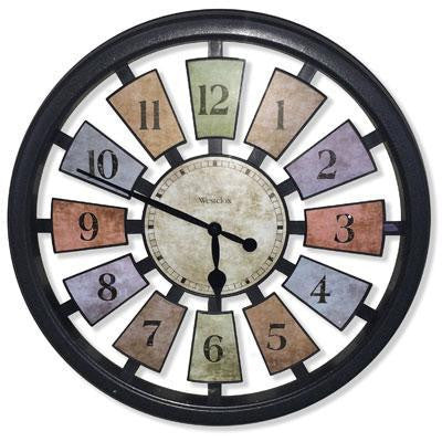 18" Kalediscope Wall Clock