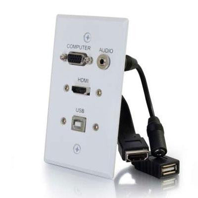 Hdmi VGA 3.5mm Audio Wllplt