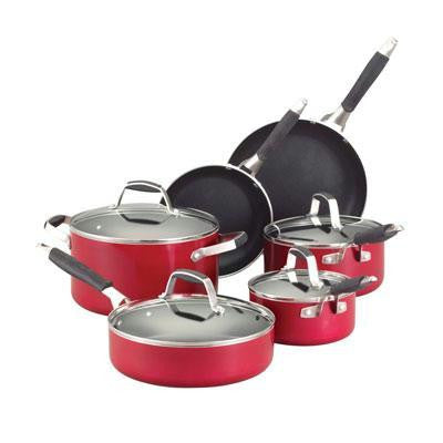 Gf Nonstick Cookwareset Red