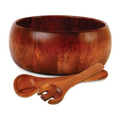 Gh La Roda 3pc Wood Salad Set