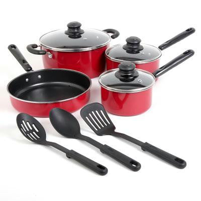 Merville Steel Cookware 10pc