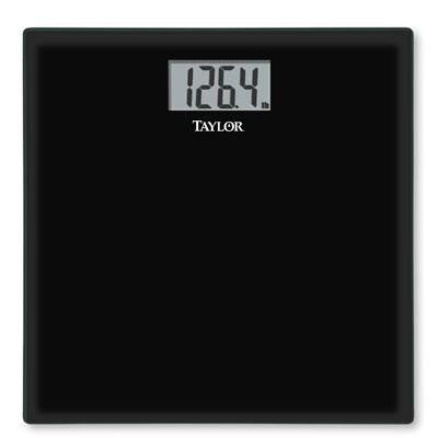 Glass Digital Scale Blk