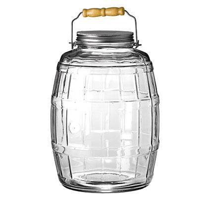 2.5 Gal Barrel Jar W&#47; Lid