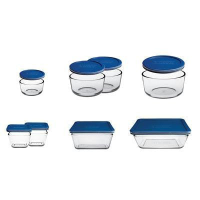 16pc Kitchen Storage Set Blue