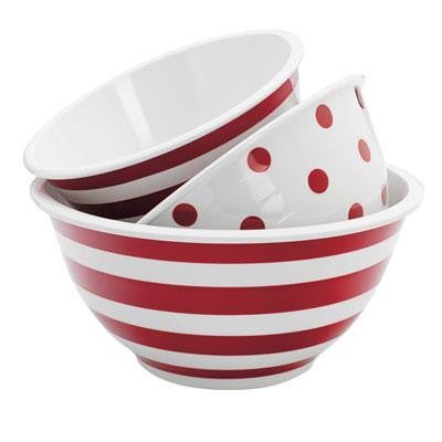 3pc Dec.melamine Mixing Bowl