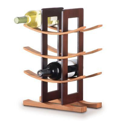 Bamboo Wine Rack Espresso Acc.