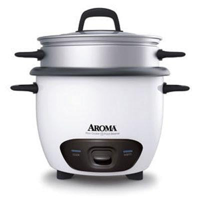 6 Cup Rice Cooker White