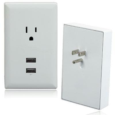 Ar Wall Plate 2 USB Pts 2.1 Am