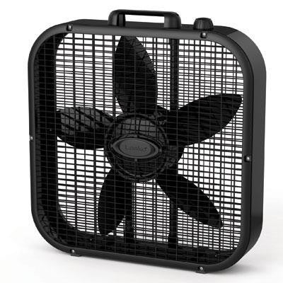 20in Box Fan 3spd Black