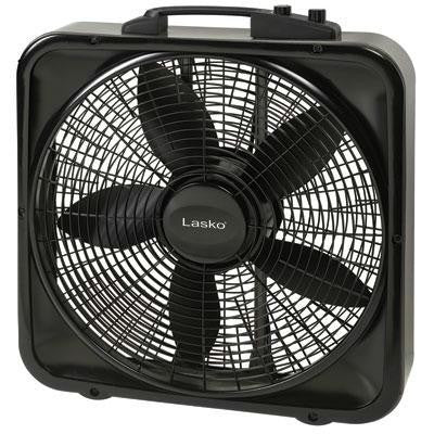 Box Fan With Thermostat