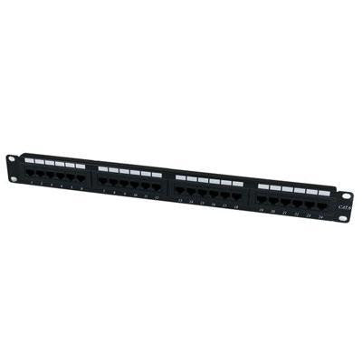 24 Port 1u Cat6 Patch Panel