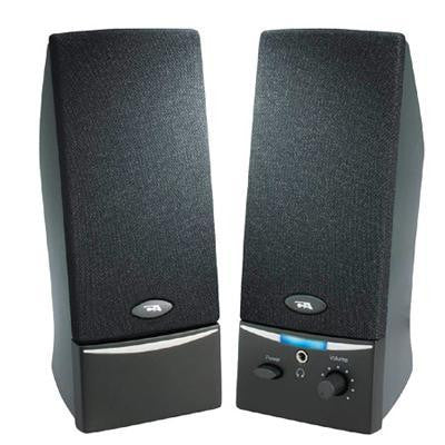 2.0 Black Stereo Speaker