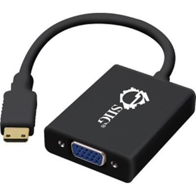 Mini HDMI To VGA Adpt Convertr