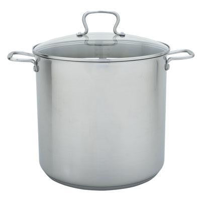 20 Qt Covered Stock Pot