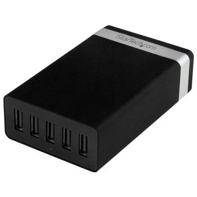 5port USB Charging Station Blk