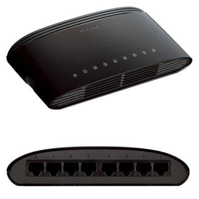 8-port 10-100 Desktop Switch