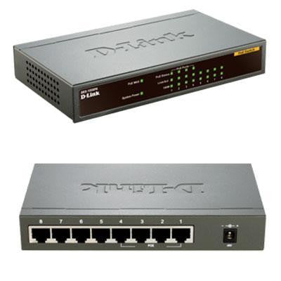 Switch 8-port 10-100mbps Poe