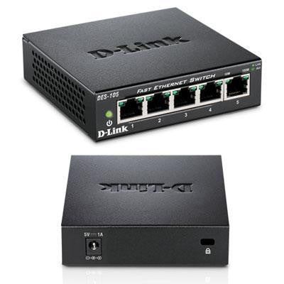 Switch 5-port 10-100 Desktop