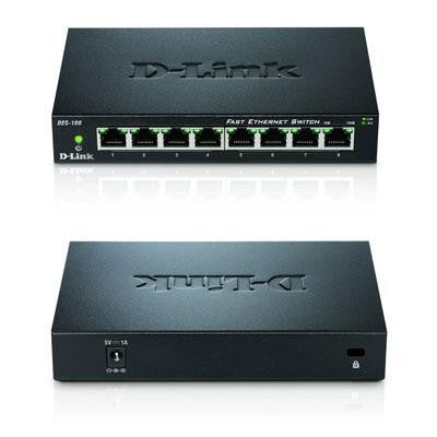 Switch 8-port 10-100 Desktop