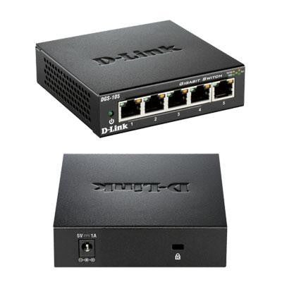 Switch 5-port Gigabit Desktop