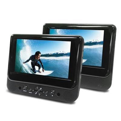 7" Dual Screen Dvd Player