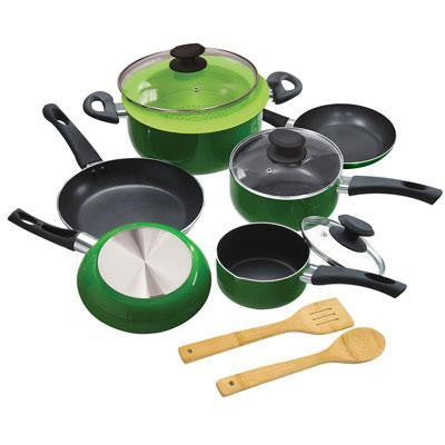 Elements Cookware Set Green