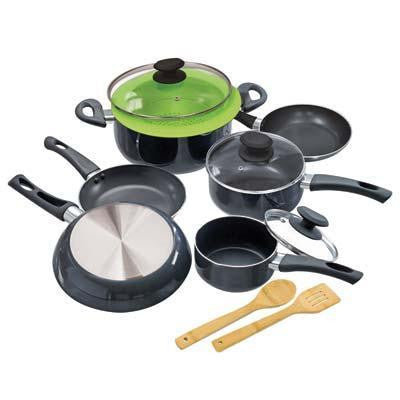 Elements Cookware Set Grey