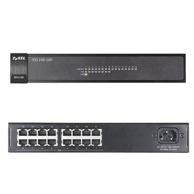 16 Port Fe Poe Switch