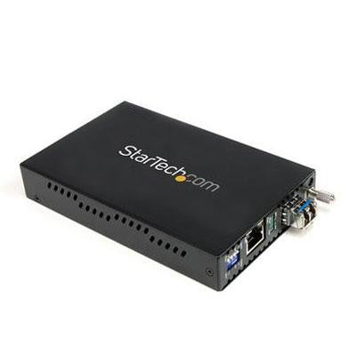 Gb Sm Fiber Media Converter Lc