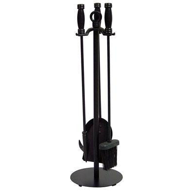 Uf 4 PC Black Wrought Iron Fir