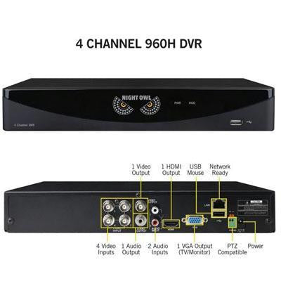 4 Channel Video Security Sys