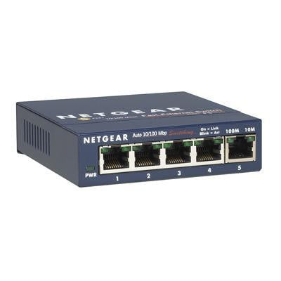 Switch 5-port 10-100mbps