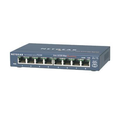 Switch 8-port 10-100mbps