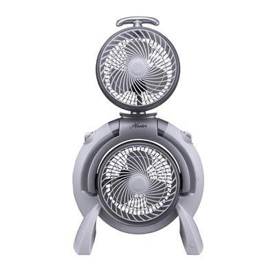 3 Speed Adjust Dual Fan White