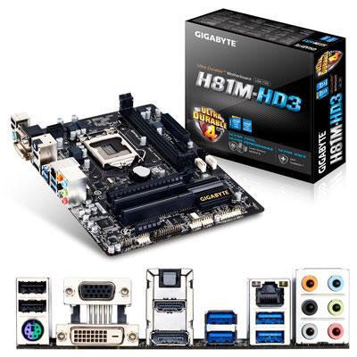 Intel H81 Micro Atx Gah81mhd3