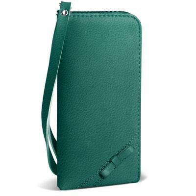 Emerald Green Wristlet