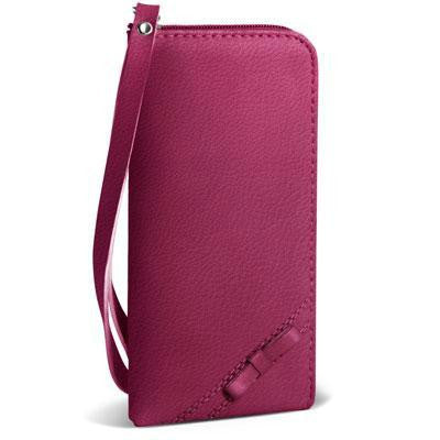 Burgundy Wristlet