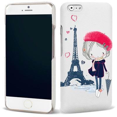 White Paris Snap On Case