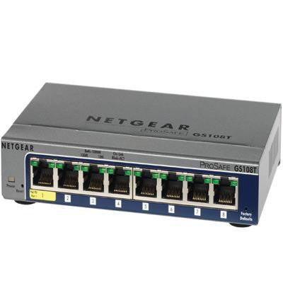 Switch 8-port 10-100-1000mbps